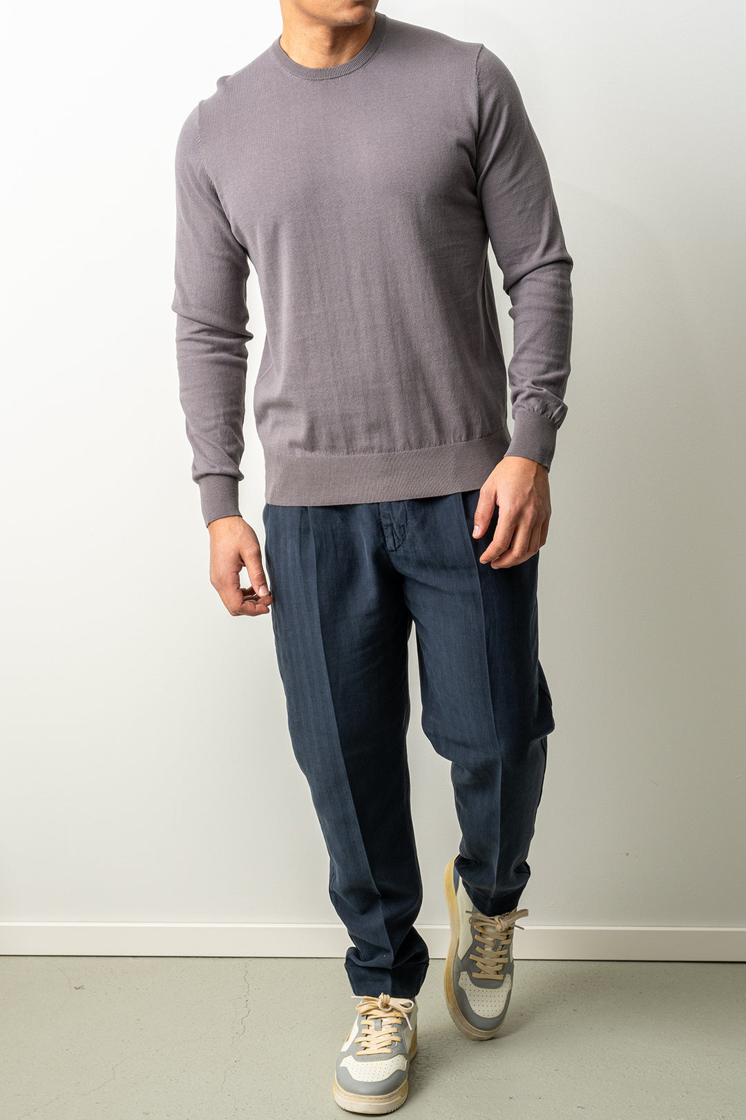 Luxury 14 Gauge Crewneck CLAY