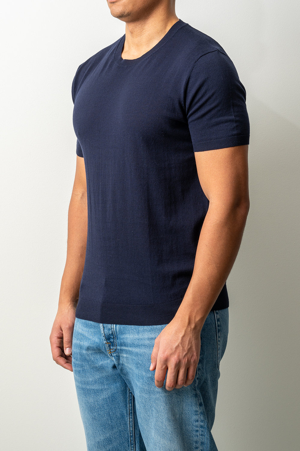 Luxury 18 Gauge T-shirt Navy