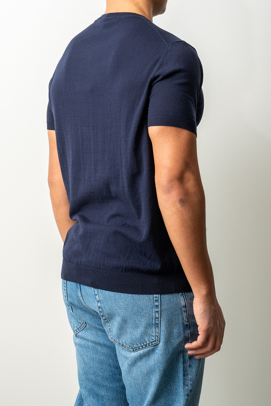 Luxury 18 Gauge T-shirt Navy
