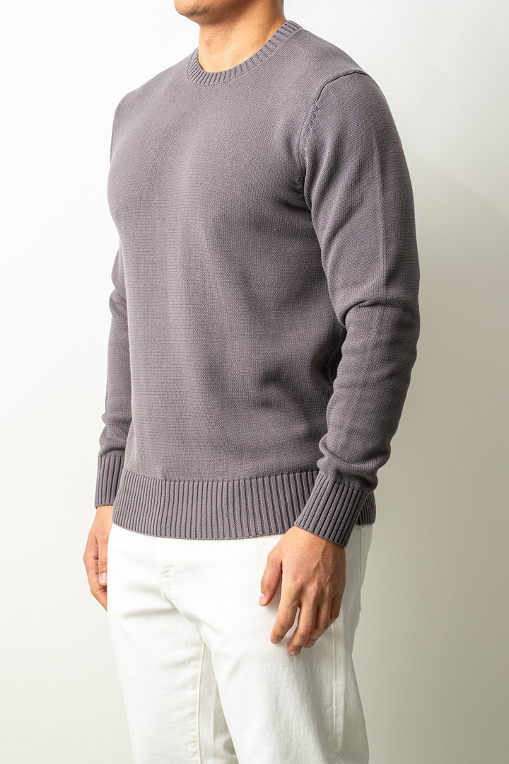 Luxury 7 Gauge Crewneck CLAY