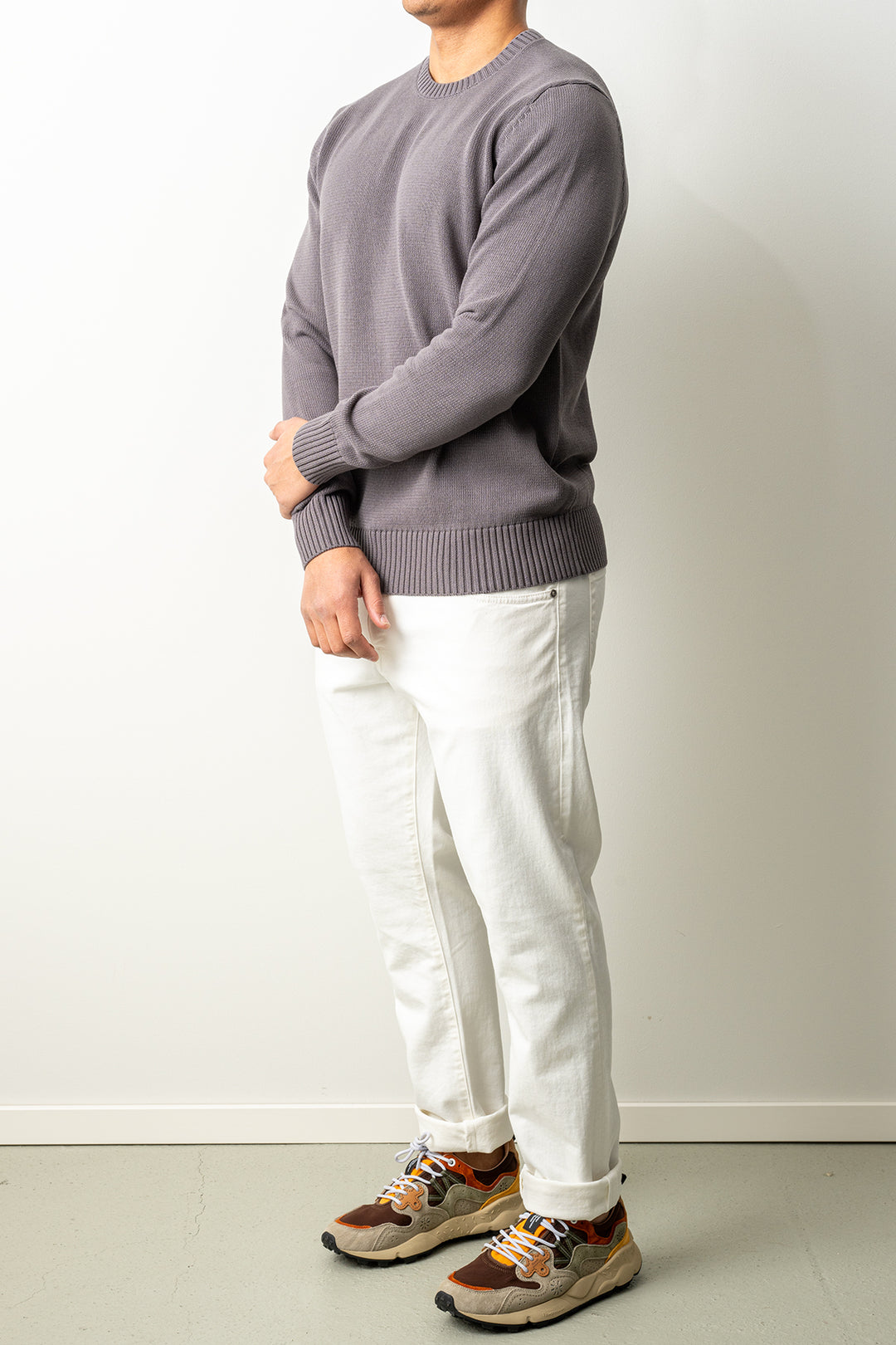 Luxury 7 Gauge Crewneck CLAY