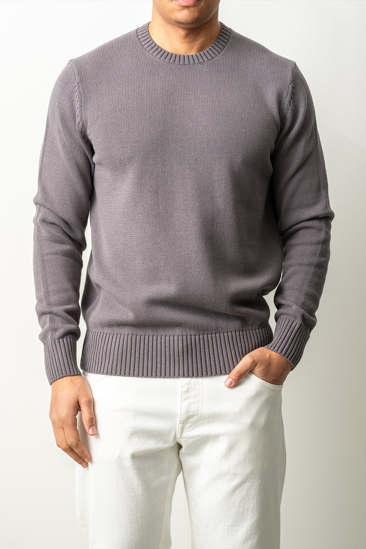 Luxury 7 Gauge Crewneck CLAY