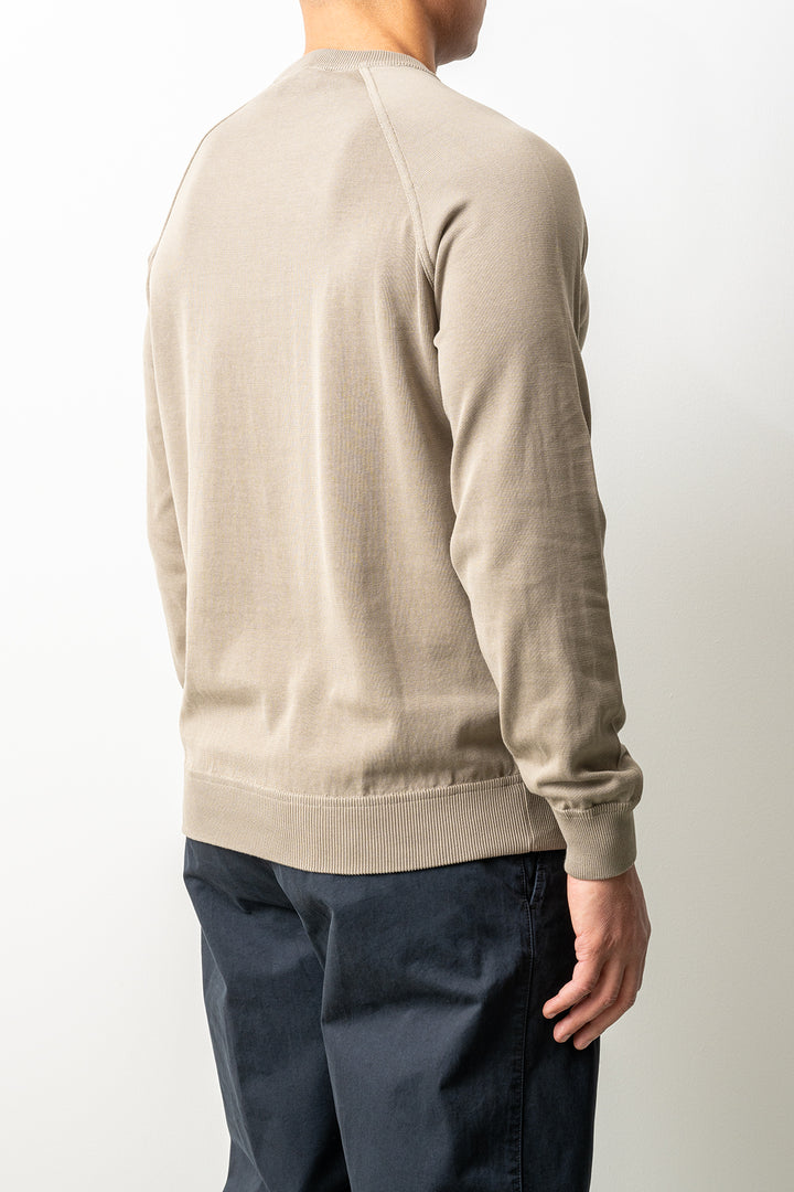 Luxury Creped Cotton Crewneck MOLE