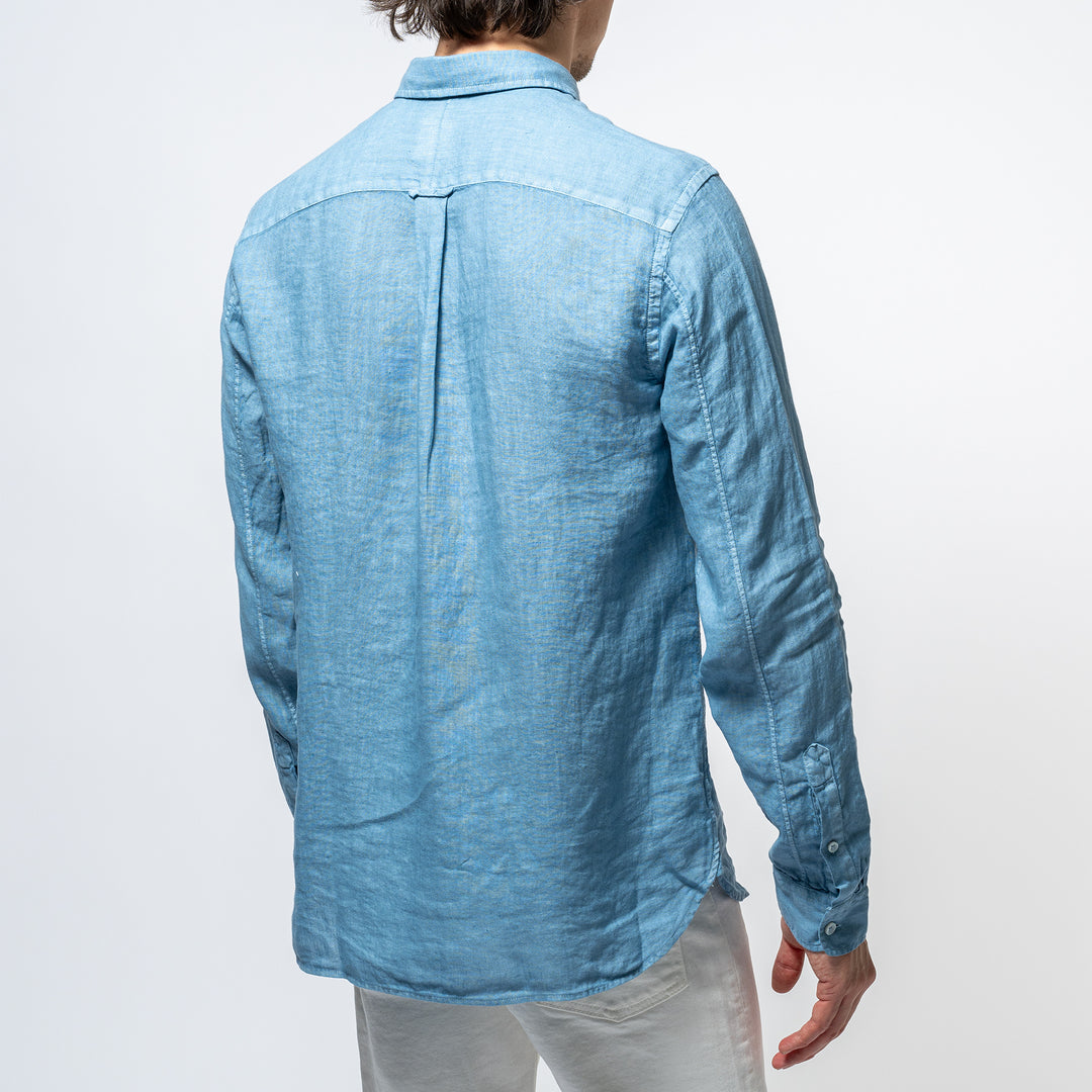 Luxury Linen Shirt LIGHT BLUE