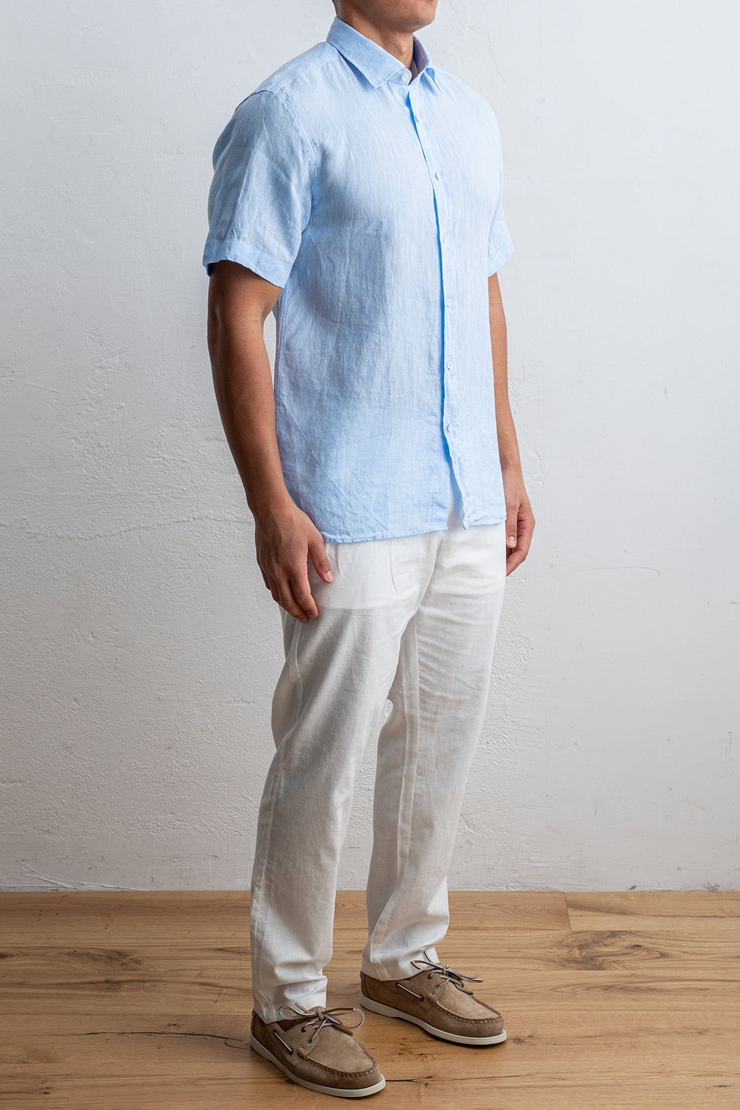 Luxury Linen Shirt LIGHT BLUE