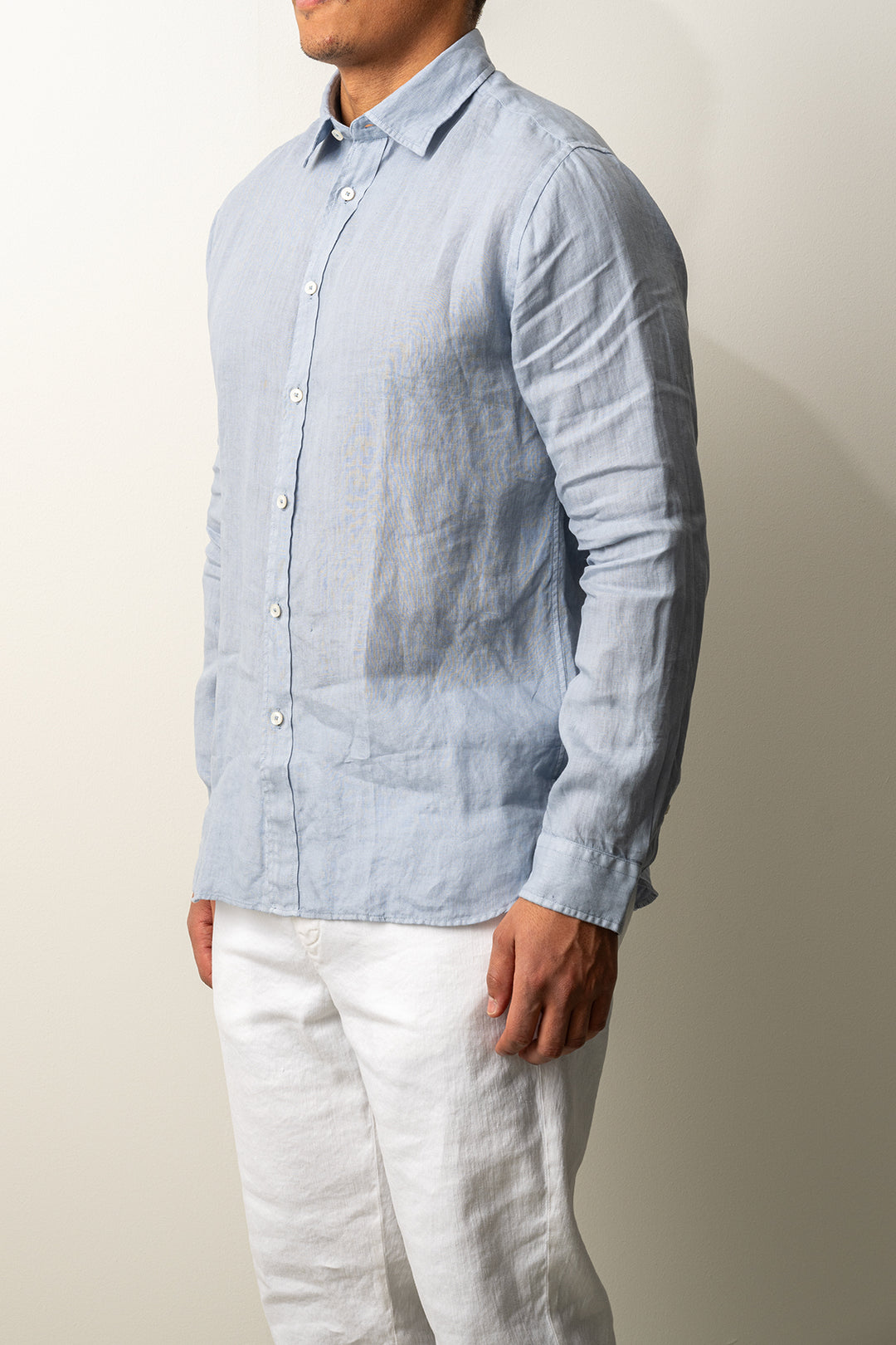 Luxury Linen Shirt LIGHT GREY