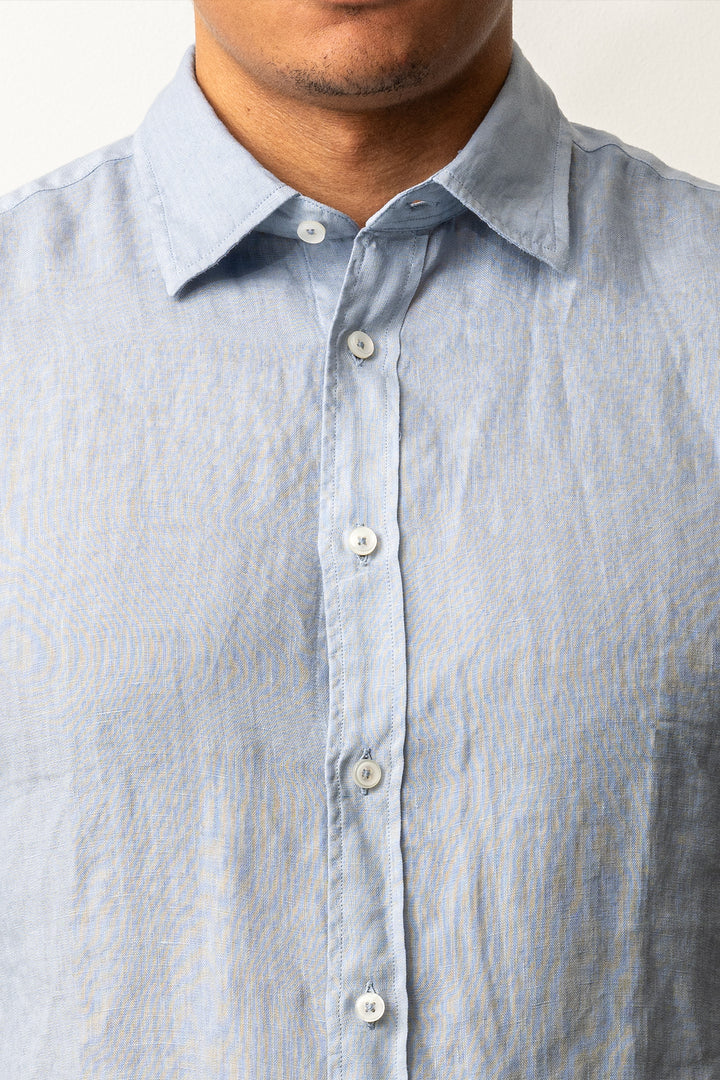 Luxury Linen Shirt LIGHT GREY
