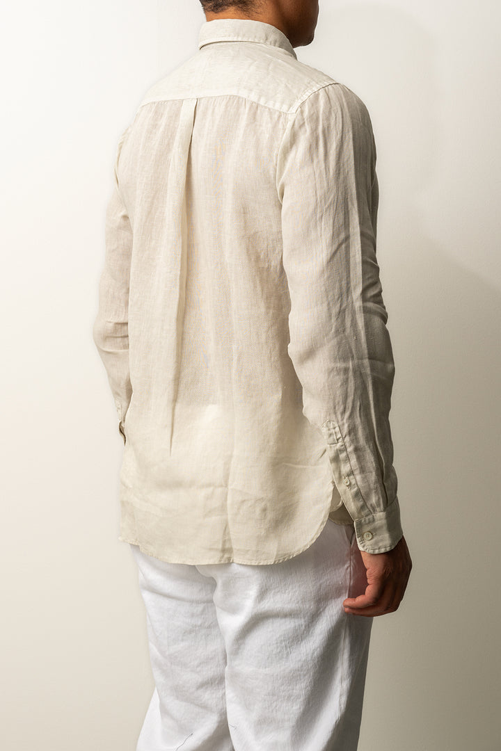 Luxury Linen Shirt SAND