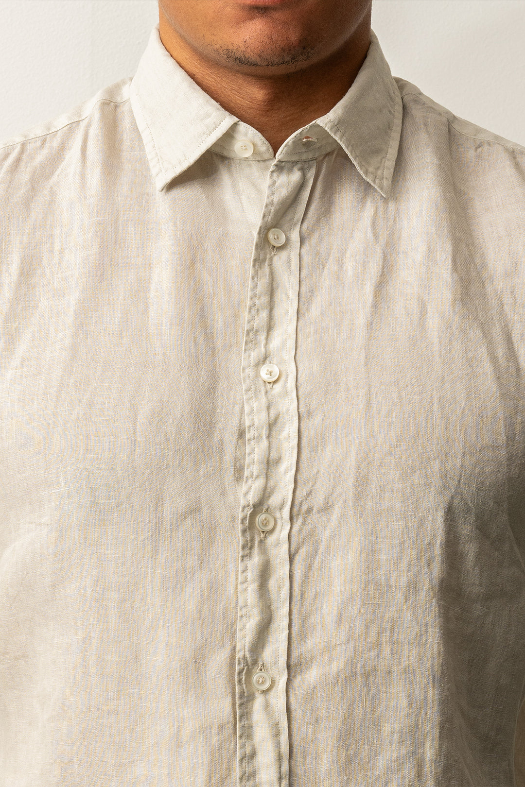 Luxury Linen Shirt SAND