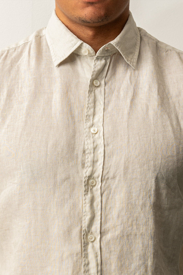 Luxury Linen Shirt SAND