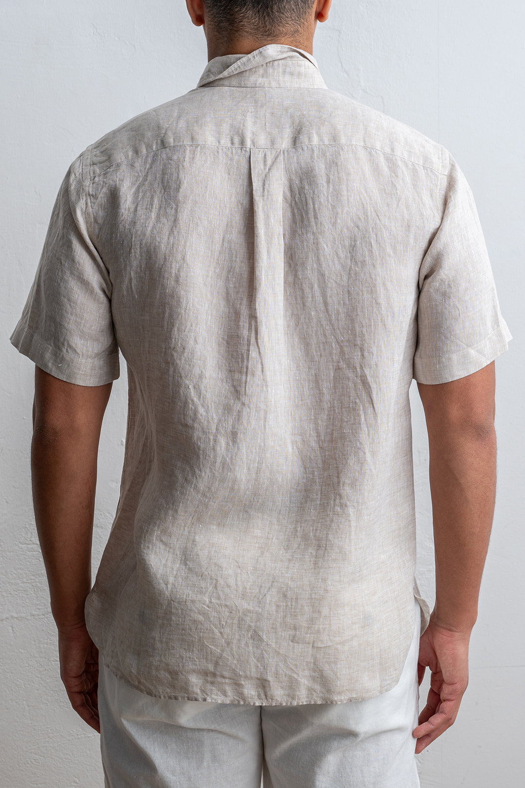 Luxury Linen Shirt SAND