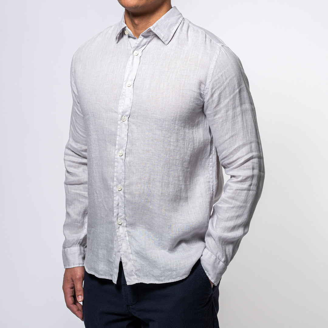 Luxury Linen Shirt White