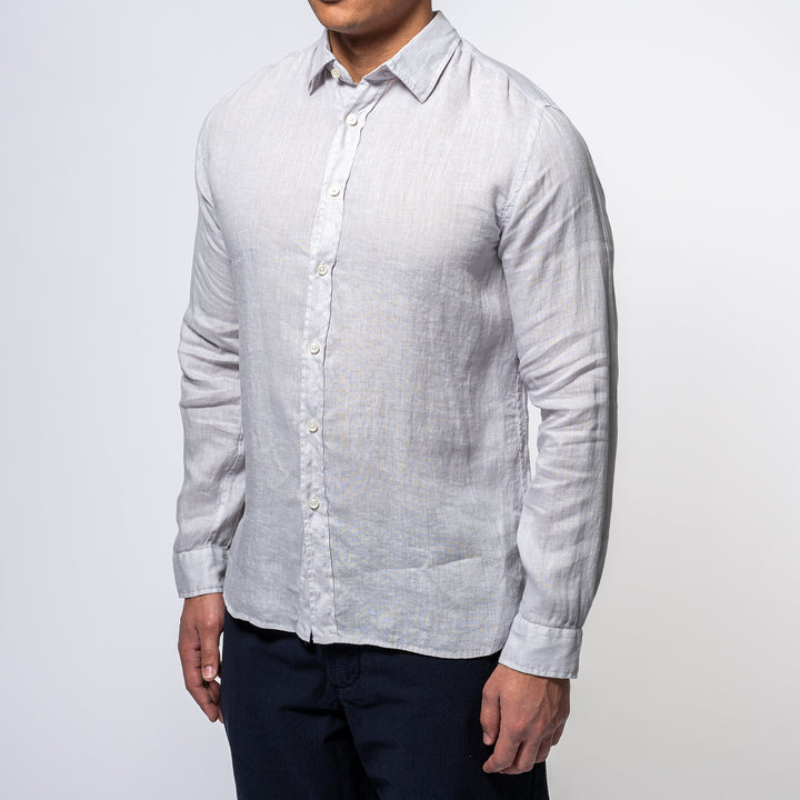 Luxury Linen Shirt White