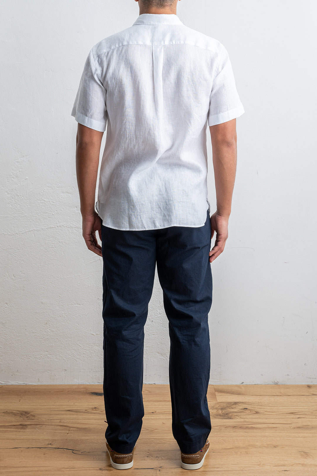 Luxury Linen Shirt White