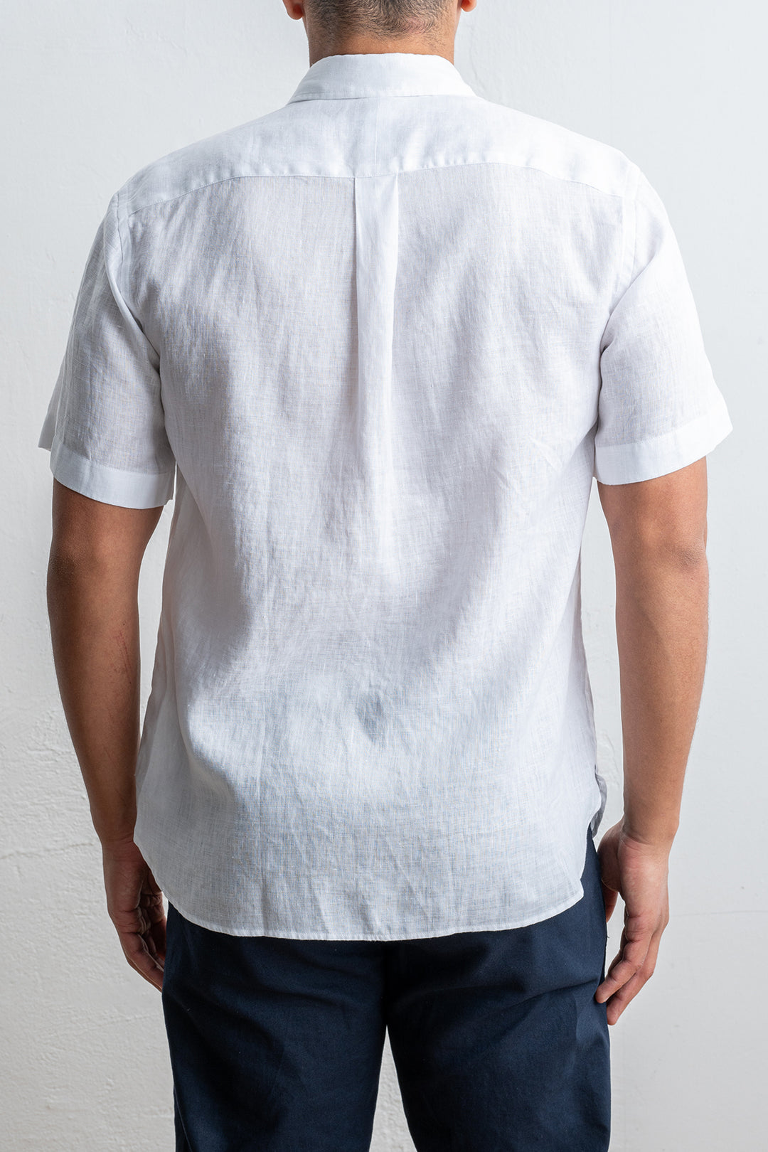 Luxury Linen Shirt White