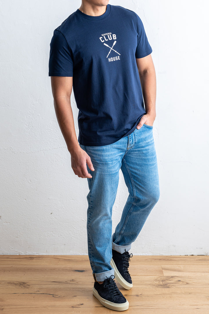 Luxury T-shirt Pristol Navy