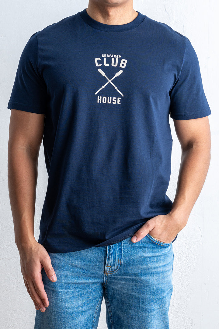 Luxury T-shirt Pristol Navy