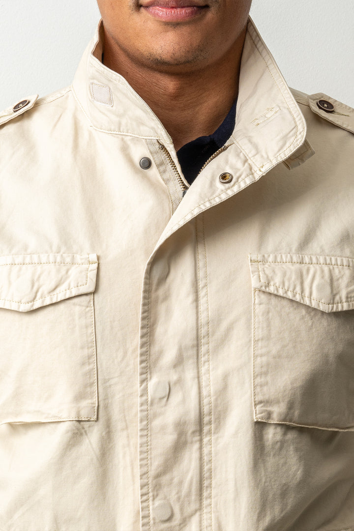 M65 Sahariana Cotton Jacket Beige