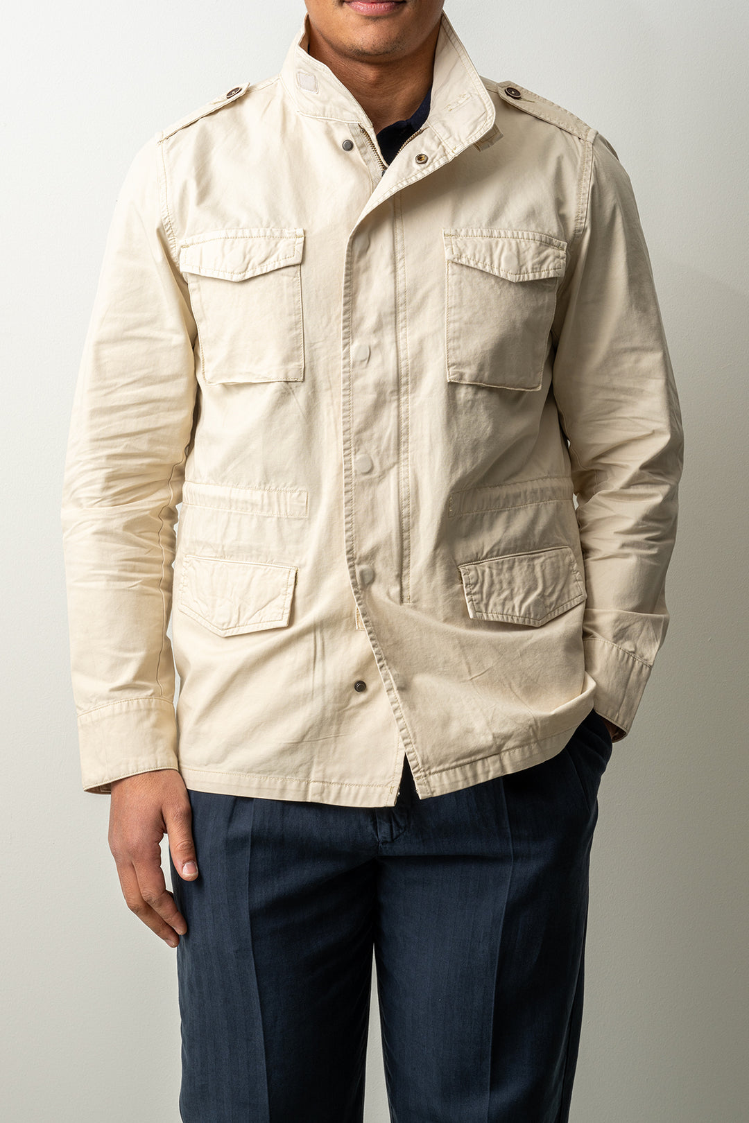 M65 Sahariana Cotton Jacket Beige