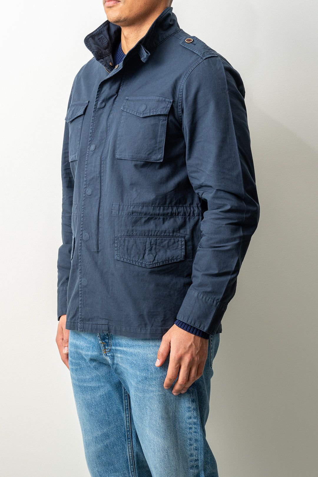 M65 Sahariana Cotton Jacket Navy