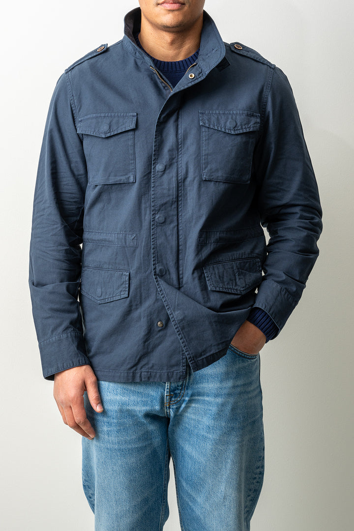M65 Sahariana Cotton Jacket Navy