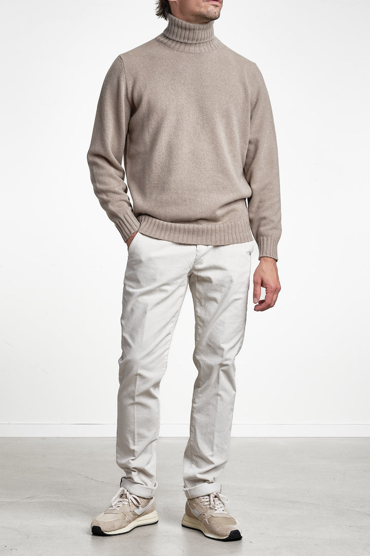 Torino Style Corduroy Trouser Offwhite – MASON´S, helbild framifrån