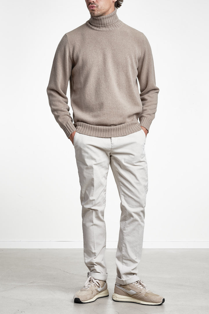 Torino Style Corduroy Trouser Offwhite – MASON´S, helbild snett