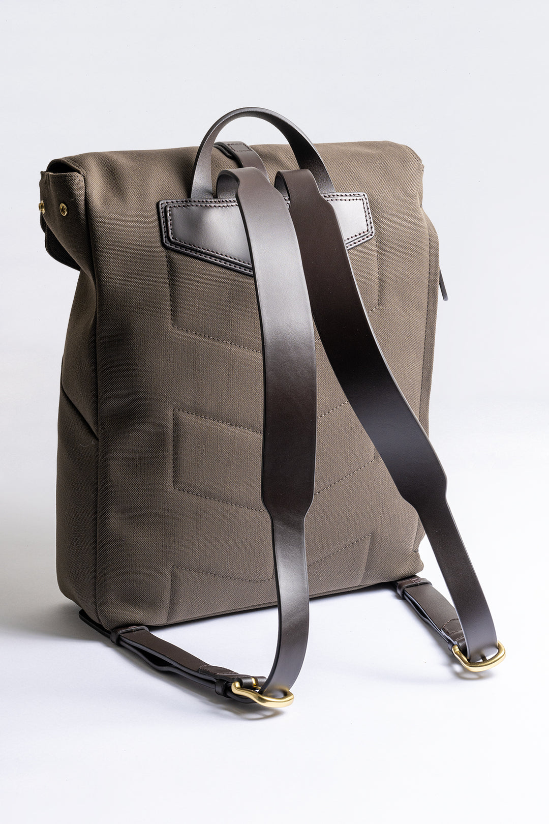 MS RUCKSACK ARMY/DARK BROWN