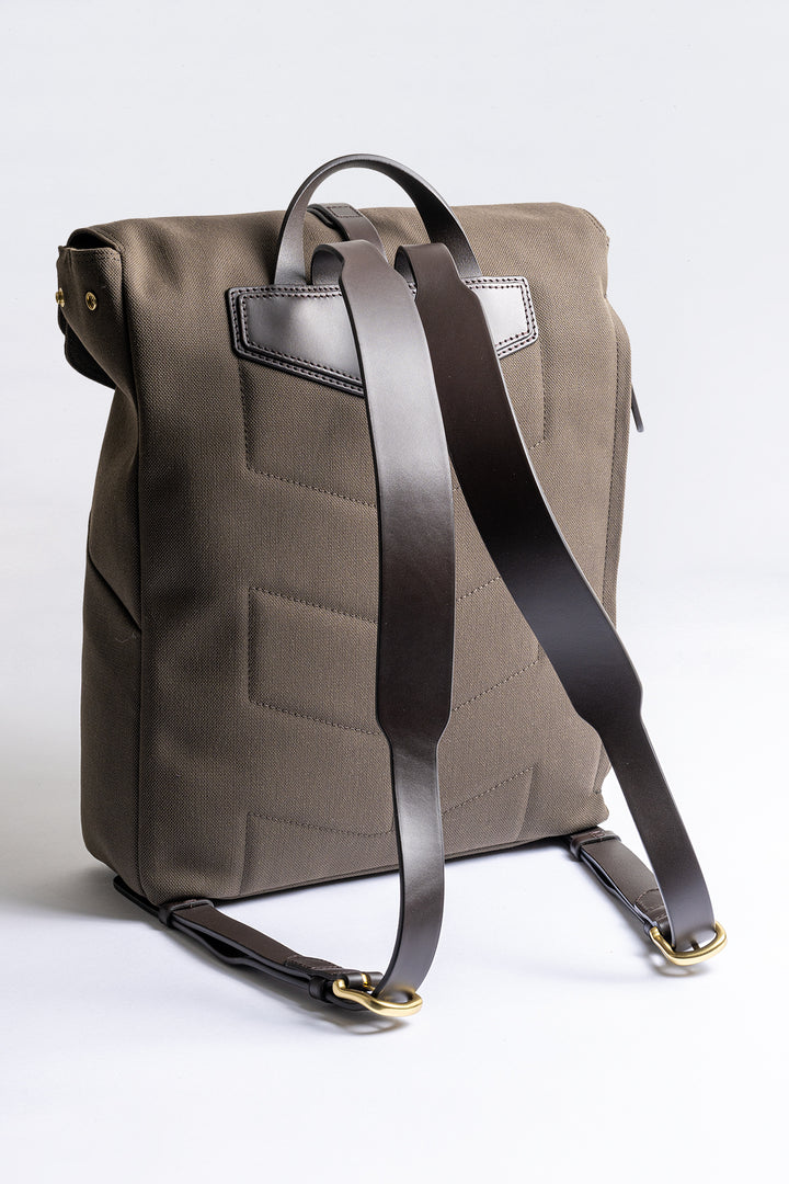 MS RUCKSACK ARMY/DARK BROWN