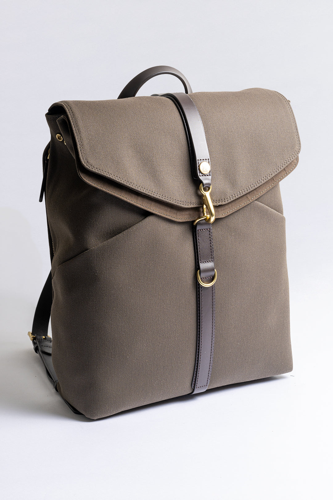 MS RUCKSACK ARMY/DARK BROWN