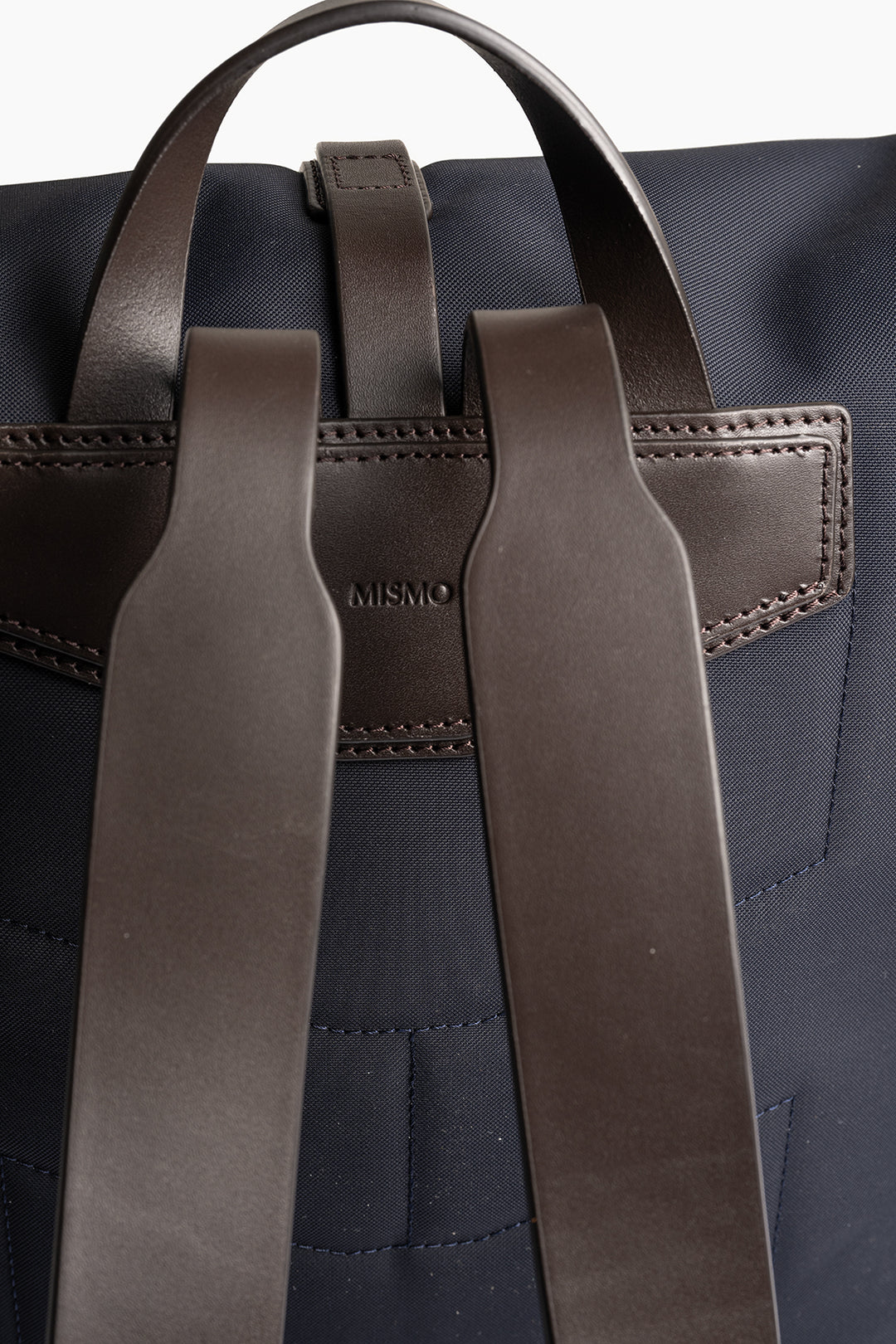 MS RUCKSACK NAVY/DARK BROWN