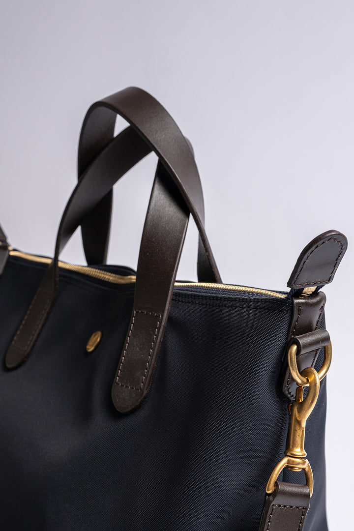 MS SHOPPER NAVY/DARK BROWN