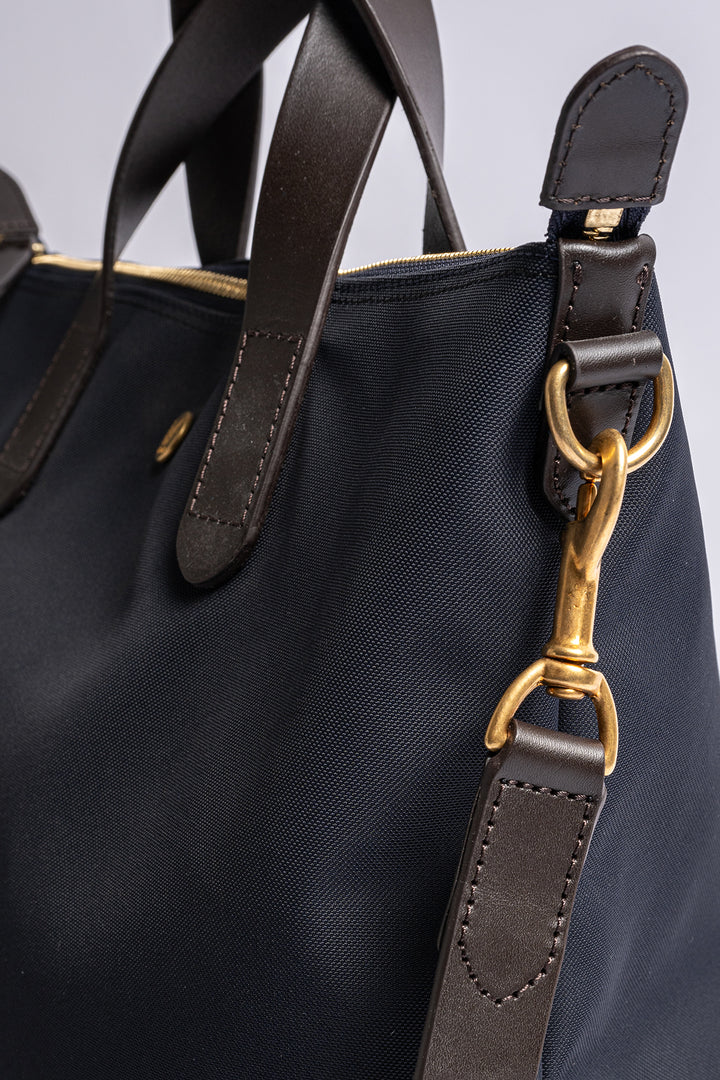 MS SHOPPER NAVY/DARK BROWN