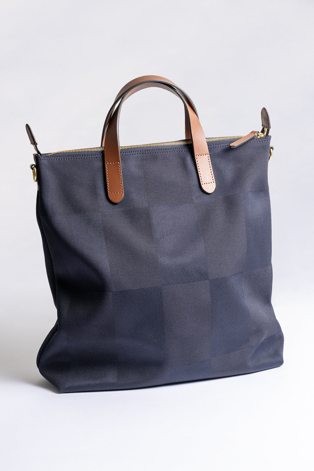 MS SHOPPER Pioneer Blue/Cuoio