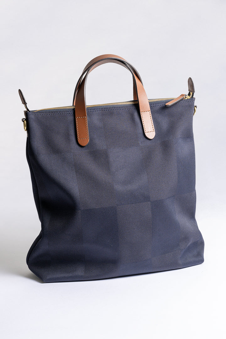 MS SHOPPER Pioneer Blue/Cuoio