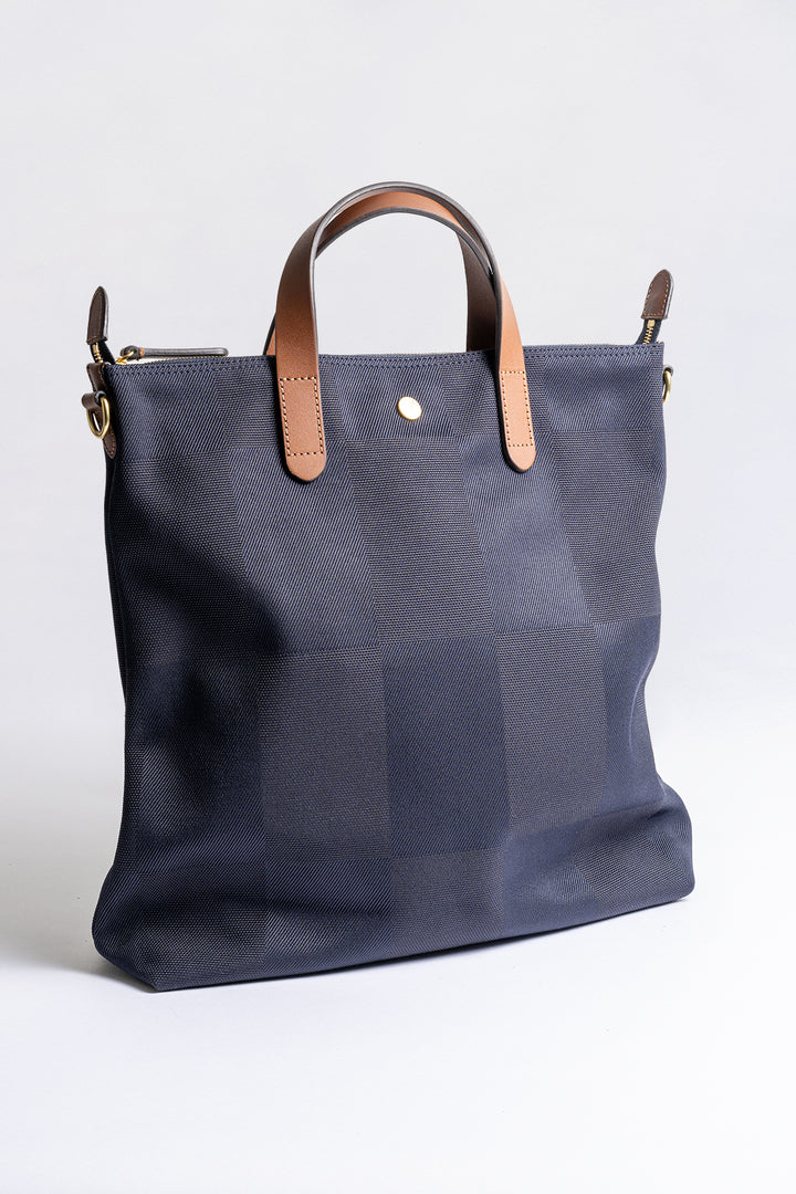 MS SHOPPER Pioneer Blue/Cuoio