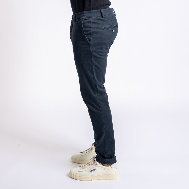 Milano Twill Trouser Navy