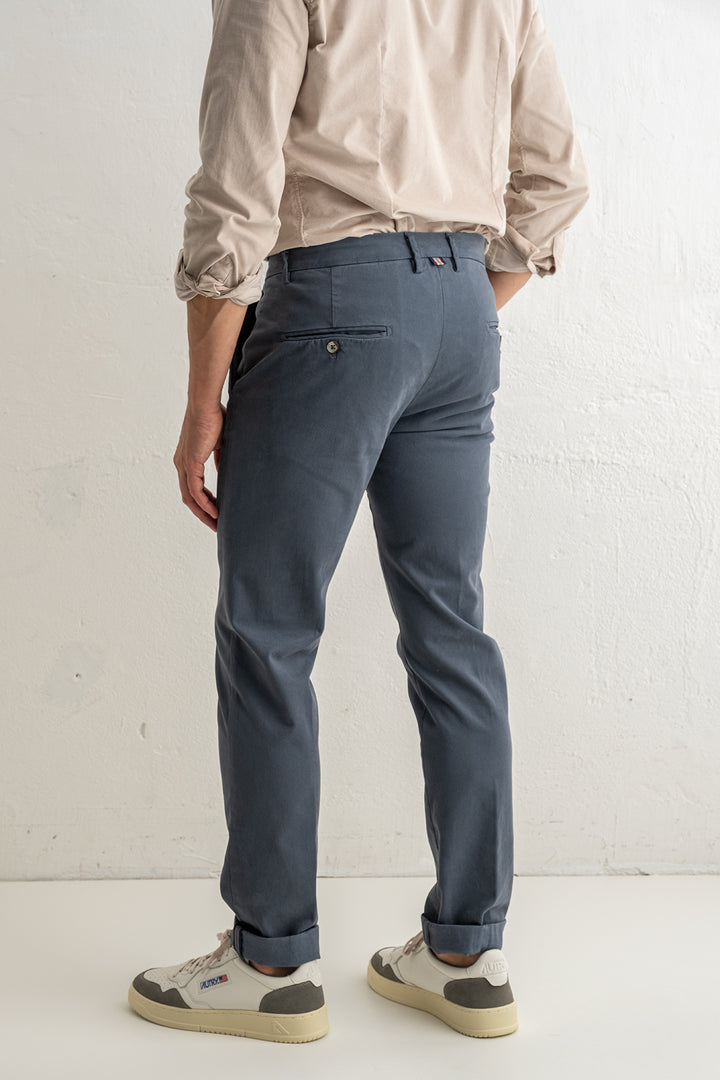 Torino Style Cotton Trouser Grey