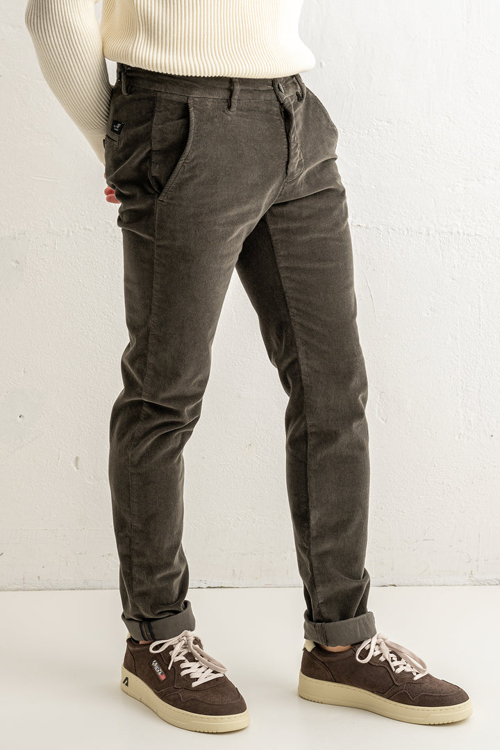 Torino Style Corduroy Trouser MUD