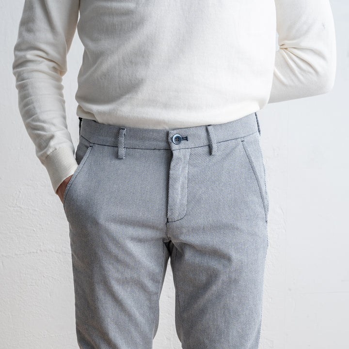 Torino Style Heavy Twill Trouser Blue