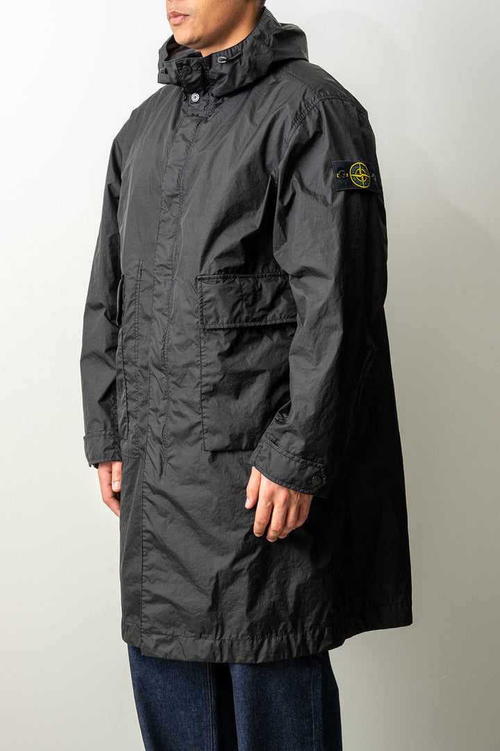 Membrana 3L TC Garment Dyed Long Parka 7100001 Black
