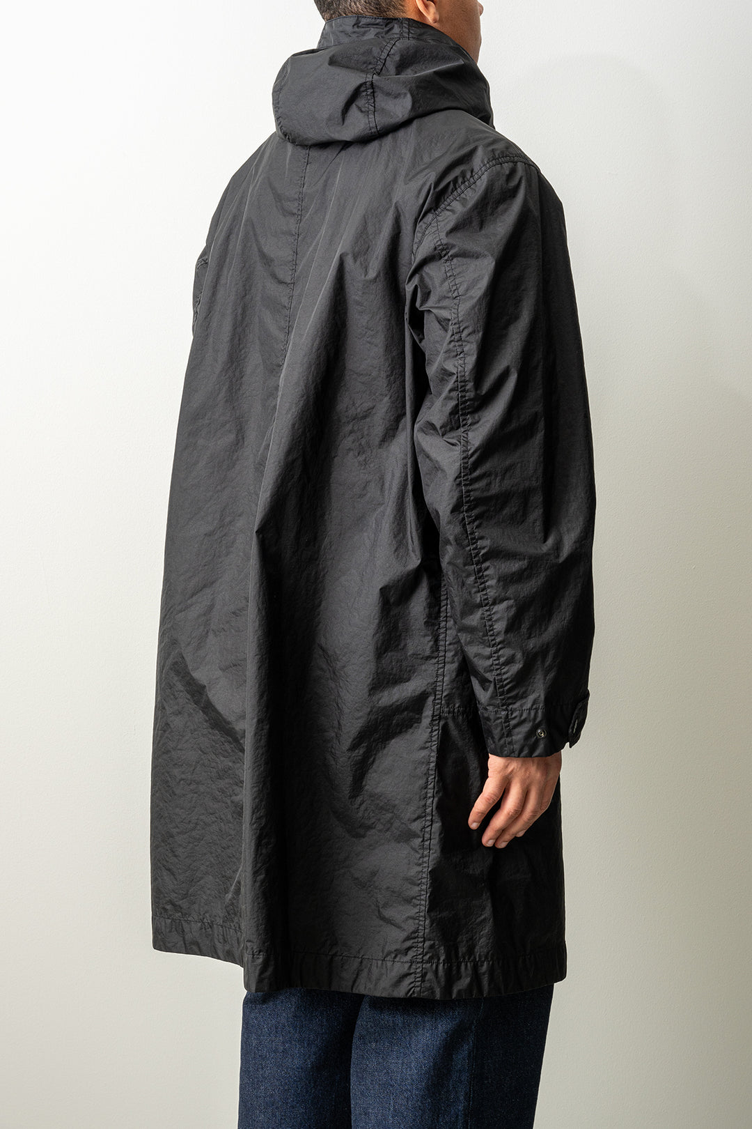 Membrana 3L TC Garment Dyed Long Parka 7100001 Black