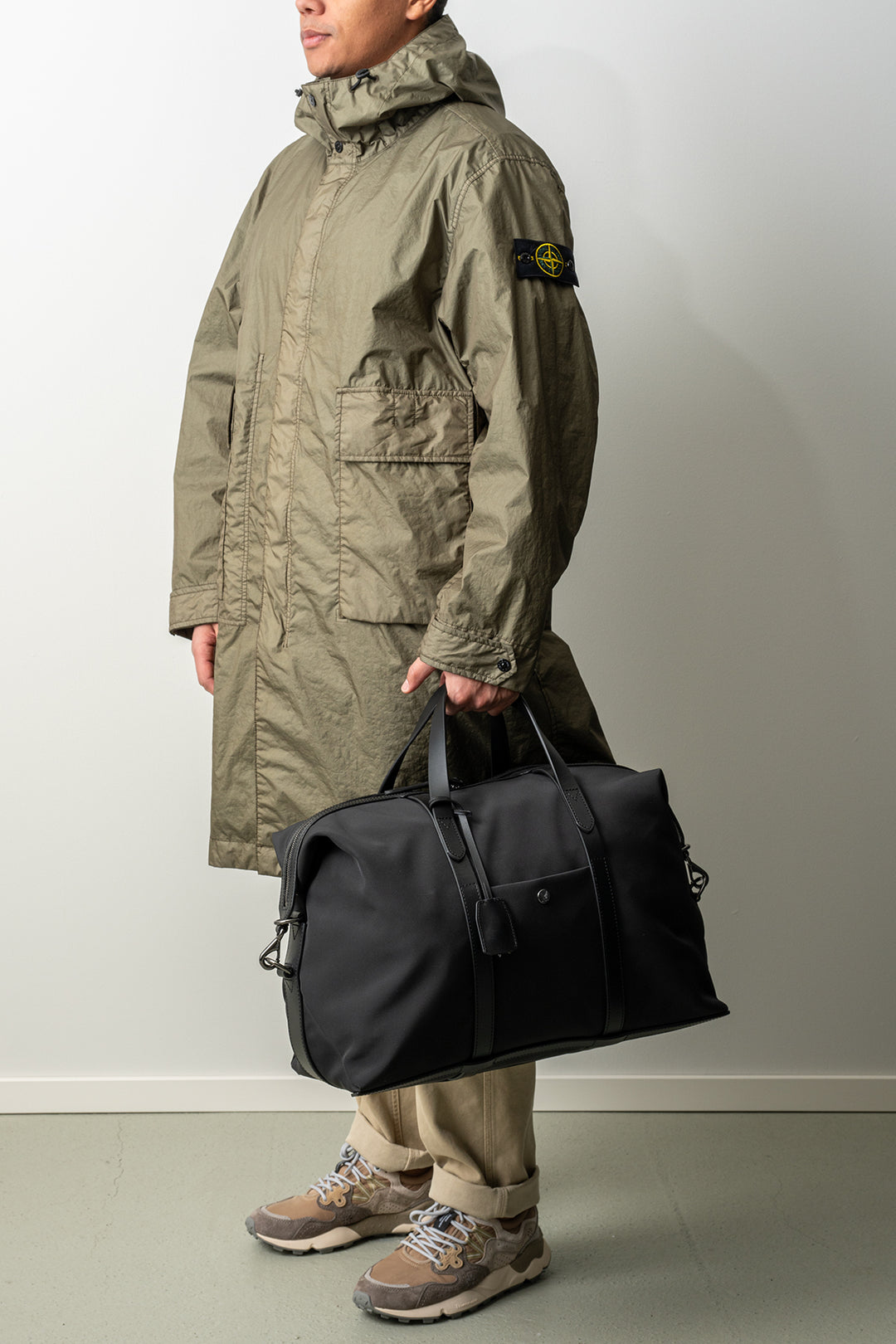 Membrana 3L TC Garment Dyed Long Parka 7100001 MILITARY GREEN