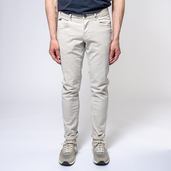 Five Pocket Clyo Stretch Sap Beige