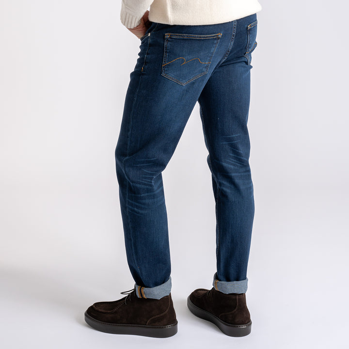 Five Pocket Clyo RC Denim Dark Blue