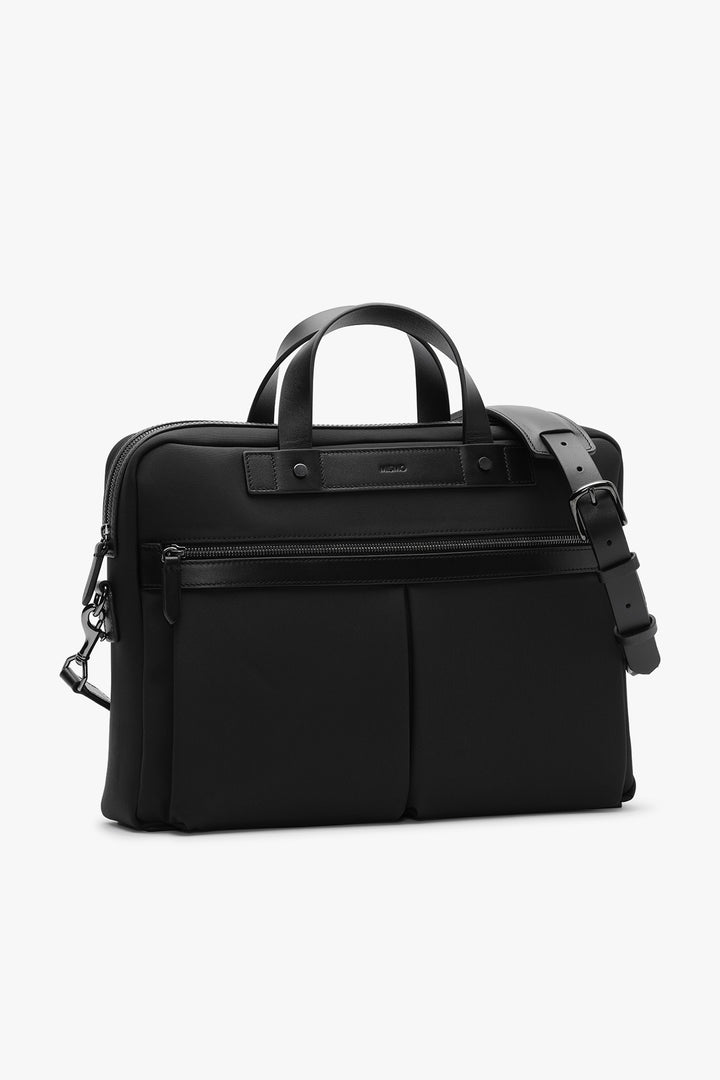 MS OFFICE Eclipse Black/Black – MISMO, snett framifrån med axelrem