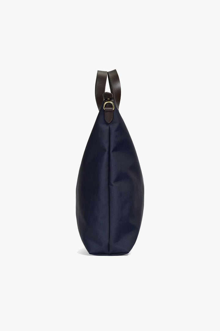 MS SHOPPER NAVY/DARK BROWN – MISMO, från sidan