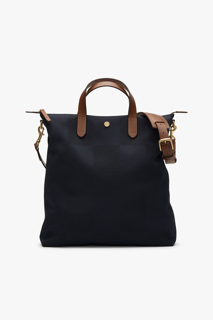 MS SHOPPER Pioneer Blue/Cuoio – MISMO, framifrån