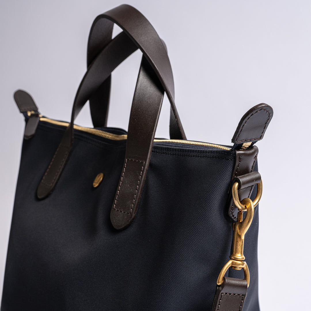 MS SHOPPER NAVY/DARK BROWN