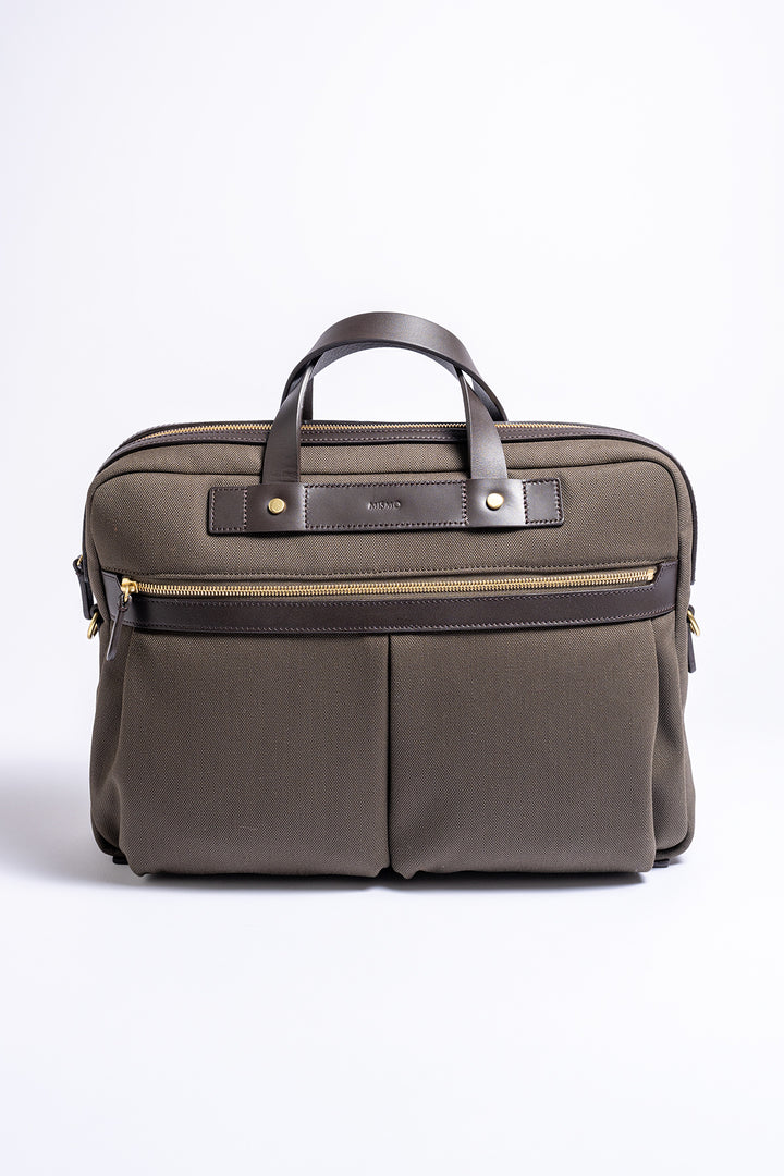 MS OFFICE ARMY/DARK BROWN